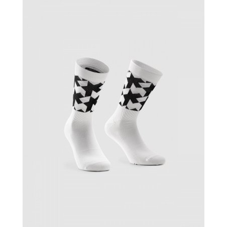CALCETINES ASSOS MONOGRAM EVO BLANCO