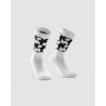 CALCETINES ASSOS MONOGRAM EVO BLANCO
