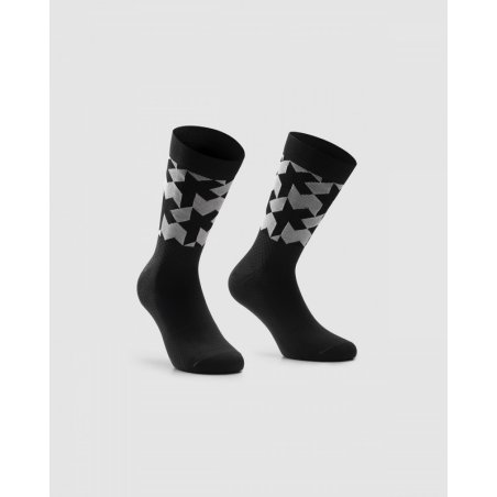 CALCETINES ASSOS MONOGRAM EVO NEGRO
