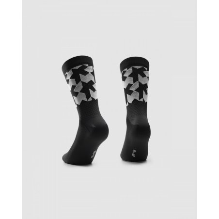 CALCETINES ASSOS MONOGRAM EVO NEGRO