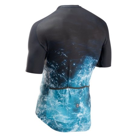 MAILLOT NORTHWAVE WATER DROP NEGRO AZUL
