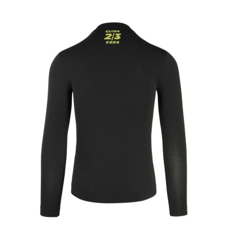 INTERIOR ASSOS SPRING FALL MANGA LARGA NEGRO