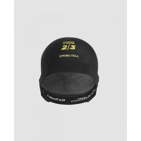 GORRO ASSOS ROBOFOIL SPRING FALL  NEGRO