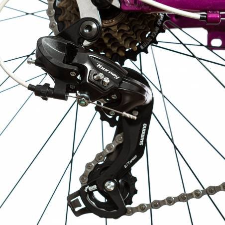 WOLFBIKE EVS 26 MORADA 13.5 TY300 2/7V