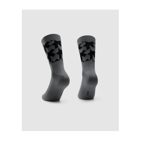 CALCETINES ASSOS MONOGRAM EVO TORPEDO GRIS