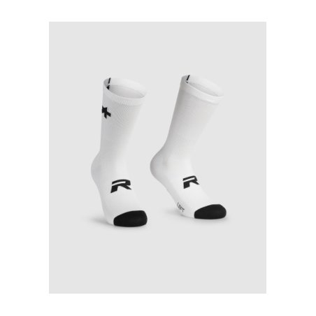 CALCETINES ASSOS TWIN PACK S9 BLANCO