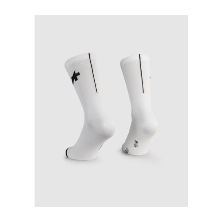 CALCETINES ASSOS TWIN PACK S9 BLANCO