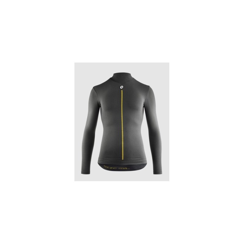 INTERIOR ASSOS M/LARGA SKIN LAYER ANTRACITA SPRING FALL