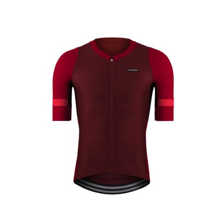 MAILLOT ETXEONDO MENDI GRANATE ROJO