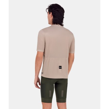 CAMISETA TECNICA SANTINI DELTALINE GRAVEL BEIGE