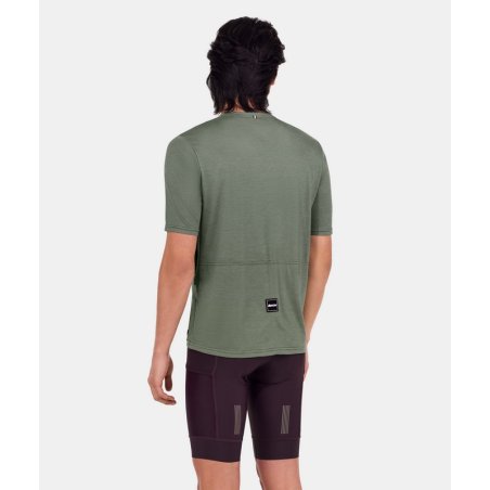 CAMISETA TECNICA SANTINI DELTALINE GRAVEL VERDE
