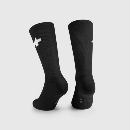 CALCETINES ASSOS P1 WINTER NEGRO