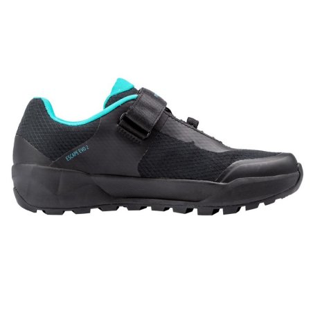 ZAPATILLAS NORTHWAVE ESCAPE EVO 2 MUJER NEGRO TURQUESA