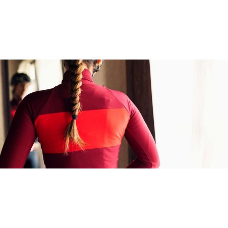 CHAQUETA ETXEONDO LURRA ROJO GRANATE
