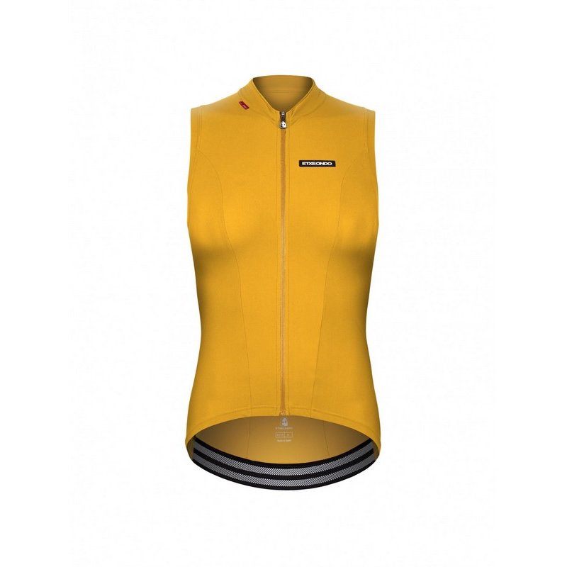 MAILLOT ETXEONDO ALDA SIN MANGAS AMARILLO MOSTAZA