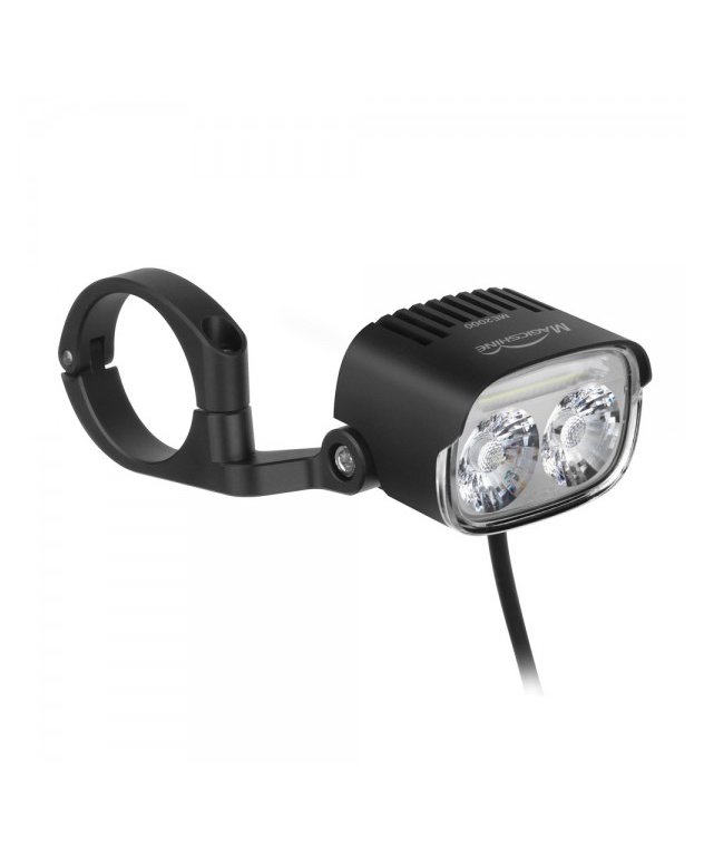 Luz delantera Magicshine ME 1000 de 1000 lúmenes para bicicletas eléctricas, visibilidad y seguridad nocturna.
