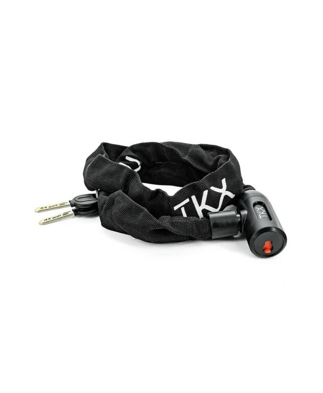 Candado TKY TY-759 con llave 6x900mm, cable flexible de seguridad para bicicleta o moto.