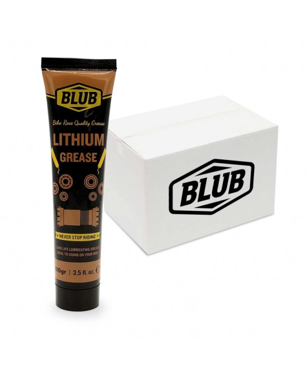 Grasa de montaje Blub Litio 100g para lubricación y protección de componentes de bicicleta.
