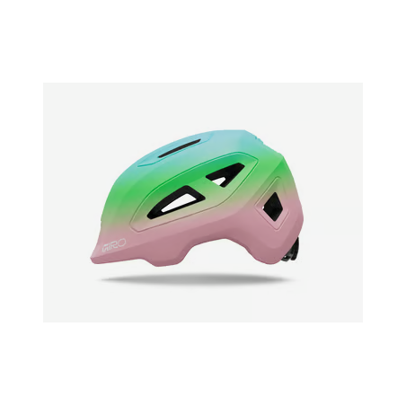 CASCO GIRO SCAMP II VERDE ROSA