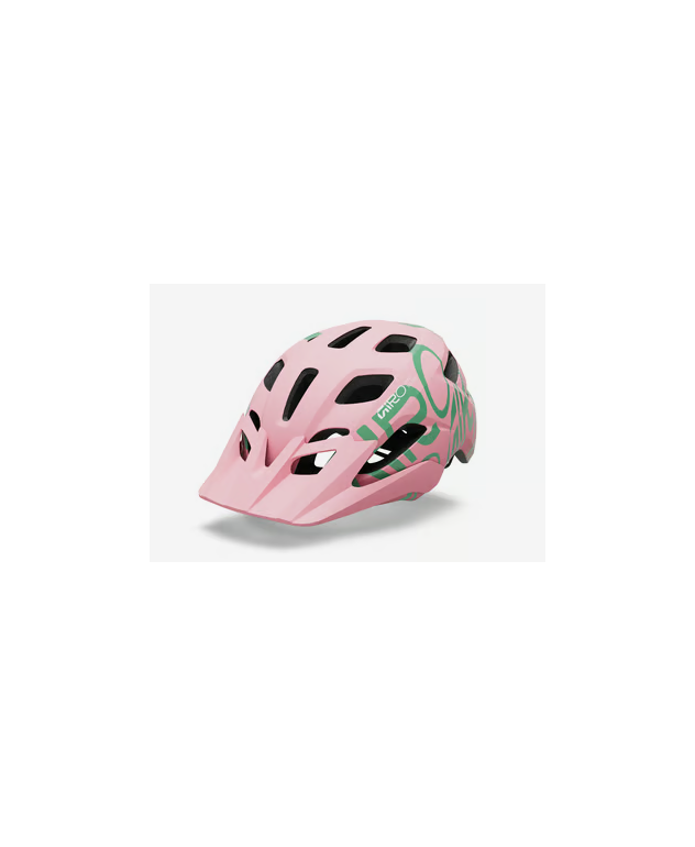 Casco infantil Giro Tremor verde Endless Green para ciclismo de montaña y seguridad junior.