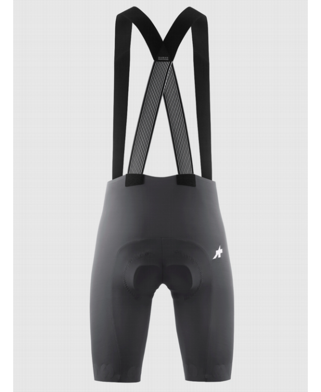 Culot Assos Equipe R S11 gris robust para ciclismo de carretera con tirantes y badana ergonómica. 2