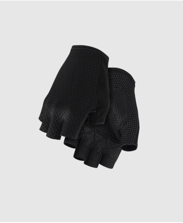 Guantes Assos Endurance S11 negros de alto rendimiento para ciclismo de larga distancia. 2