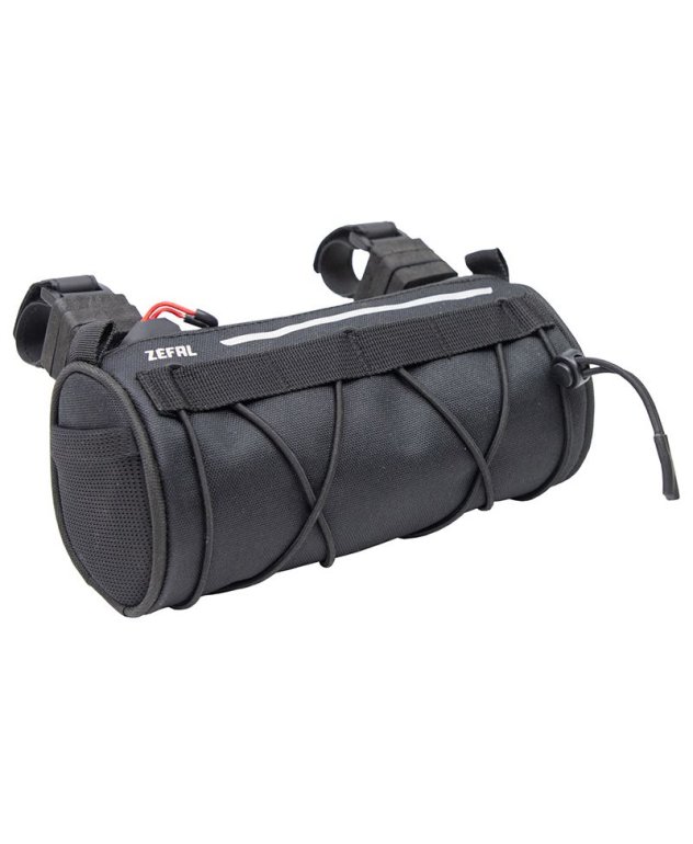 Bolsa gravel Zefal Adventure F1 negra 1.2L (20x9x9cm) para cuadro de bicicleta. Ideal para ciclismo de aventura.