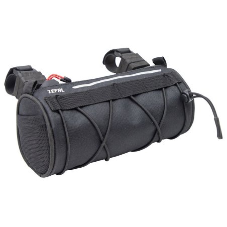 Bolsa gravel Zefal Adventure F1 negra 1.2L (20x9x9cm) para cuadro de bicicleta. Ideal para ciclismo de aventura.