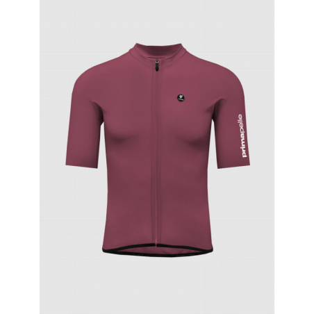 Maillot Pissei Prima Pelle Pruna manga corta de ciclismo, tejido transpirable Soft Touch y ajuste aerodinámico.