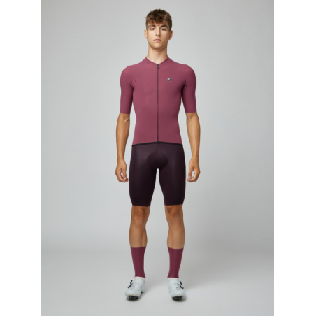 MAILLOT PISSEI PRIMA PELLE PRUNA MANGA CORTA
