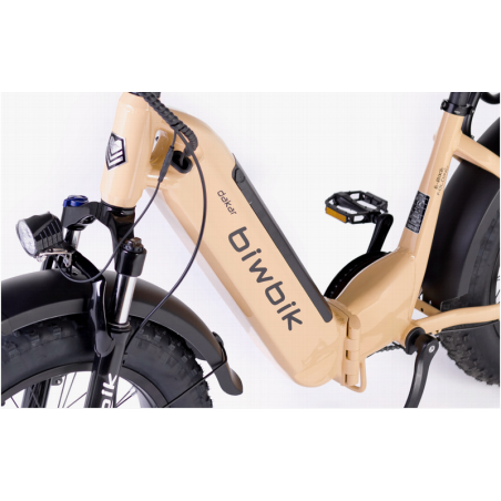 BIWBIK PLEGABLE DAKAR 748Wh CREAM