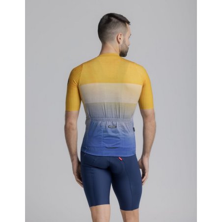 MAILLOT ETXEONDO ALAI MOSTAZA AZUL