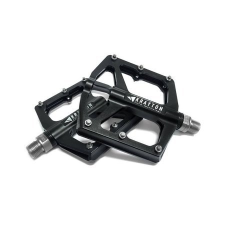 PEDALES KRAYTON MTB PINCHOS ALUMINIO NEGRO