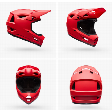 CASCO BELL SANCTION 2 MATTE RED