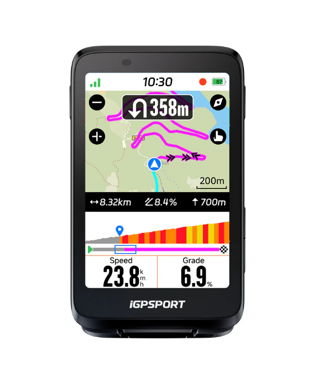 GPS iGPSPORT BINAVI-BG2-NEGRO
