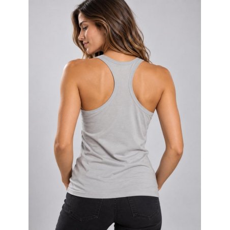 CAMISETA ORBEA TIRANTES GRIS AMARILLO MUJER