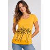 CAMISETA ORBEA AMARILLA MANGA CORTA MUJER