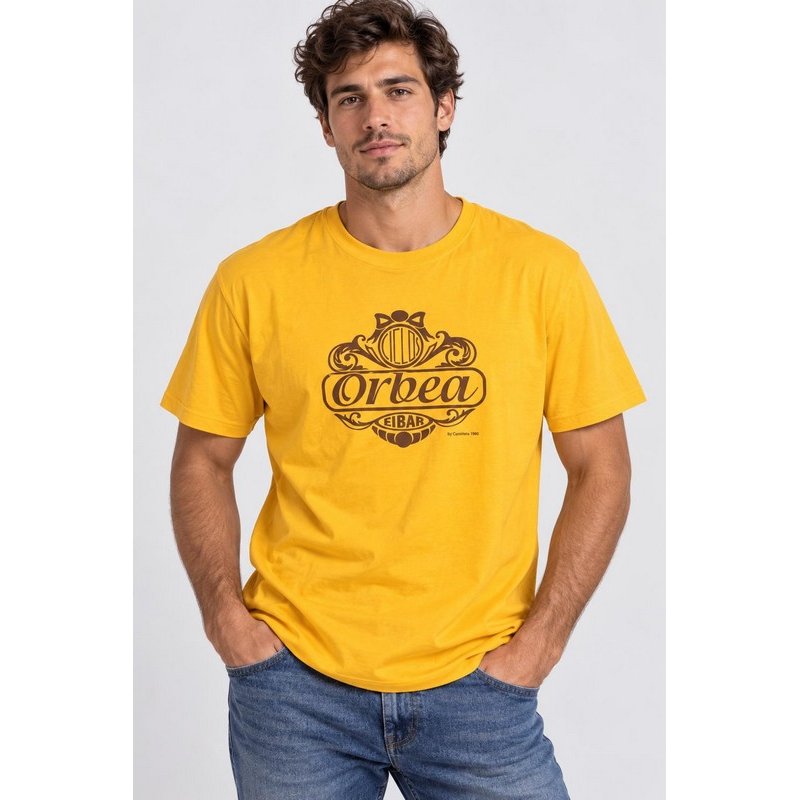 CAMISETA ORBEA AMARILLA MANGA CORTA CLASSIC