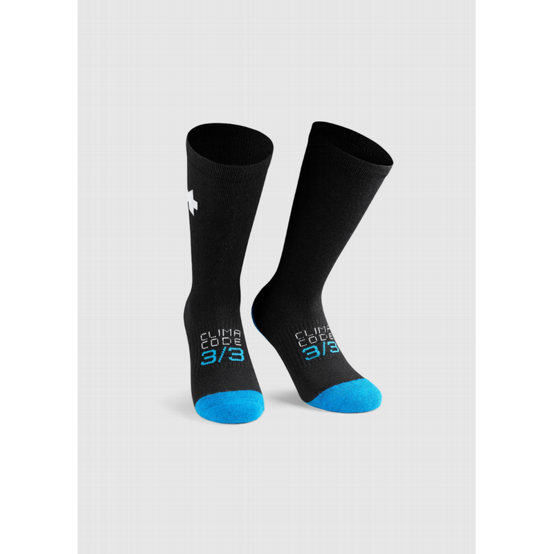 CALCETINES ASSOS ULTRAZ WINTER P1 NEGRO