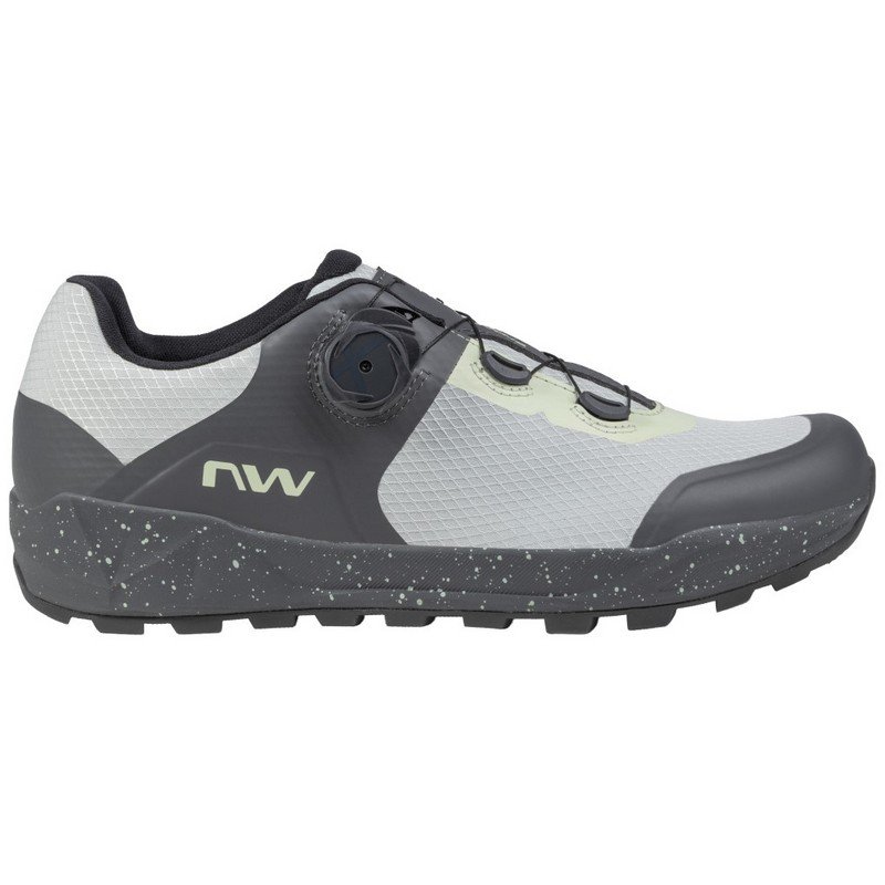 ZAPATILLAS WORTHWAVE CORSAIR 2 GRIS CLARO VERDE MENTA