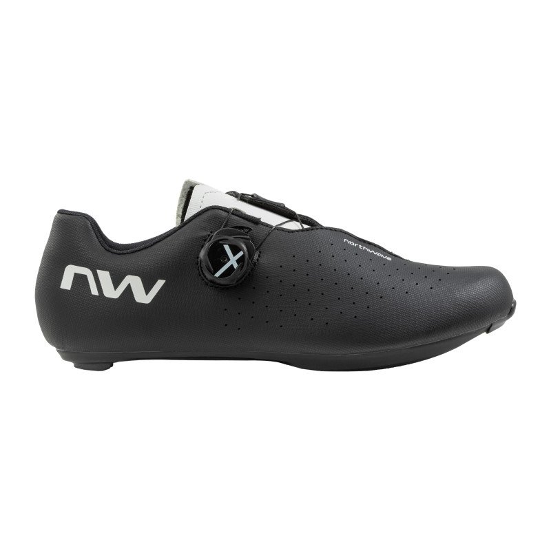 ZAPATILLAS NORTHWAVE SONIC PLUS WIDE NEGRO GRIS CLARO